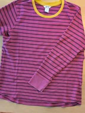 Duluth Trading Co Women's Burley Thermal Waffle Shirt. Xl